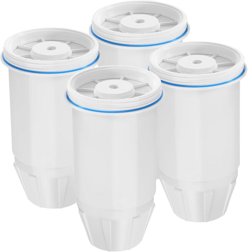 Cobectal Fit for zero Pitcher and Dispenser ZR-001 ZR-004 ZP-006 ZR-017 Water Filter, Multi-Stage Filter System, Reduce Lead, Chromium, and PFOA/PFOS, Pack of 4,by - Image 1